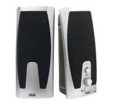 CAIXA SOM ( 2W RMS) (PRETO/PRATA) (USB) (MARCA: VINIK)