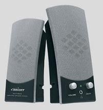 CAIXA SOM ( 1W RMS) (PRETO) (USB) (MARCA BRIGHT)